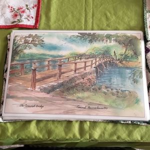 Placemats 5-pieces, Reversible